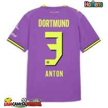 Camisa de Futebol Borussia Dortmund Waldemar Anton #3 Equipamento Alternativo 2026-27 Manga Curta